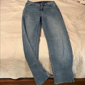 Fashion Nova High Rise Light Blue Jeans